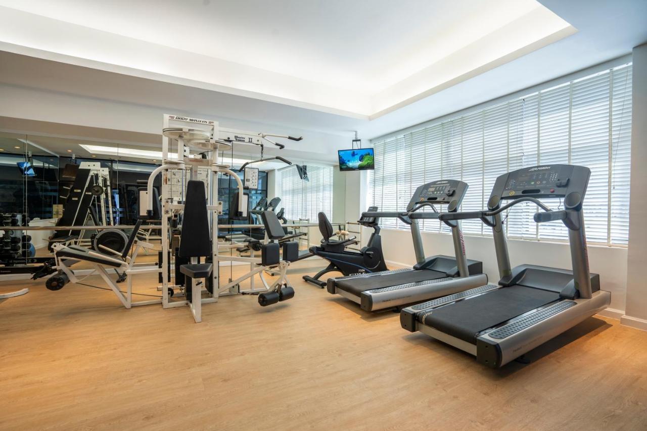 Nh Bangkok Sukhumvit Boulevard Eksteriør bilde A gym at a hotel